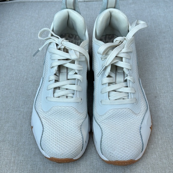 Reebok Ortholite Zig Dynamica Sneaker-Sz 8-Chalk/White Combo-Gum Soles - Picture 6 of 15